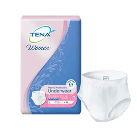 TENA 54900 Large Protective Underwear Super Plus Women, 64PK Tena-54900-Case